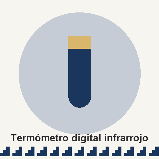 Termómetro digital infrarrojo